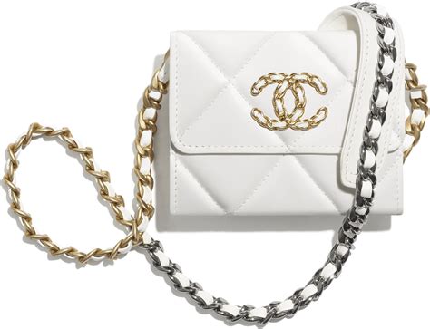 chanel 19 flap coin purse